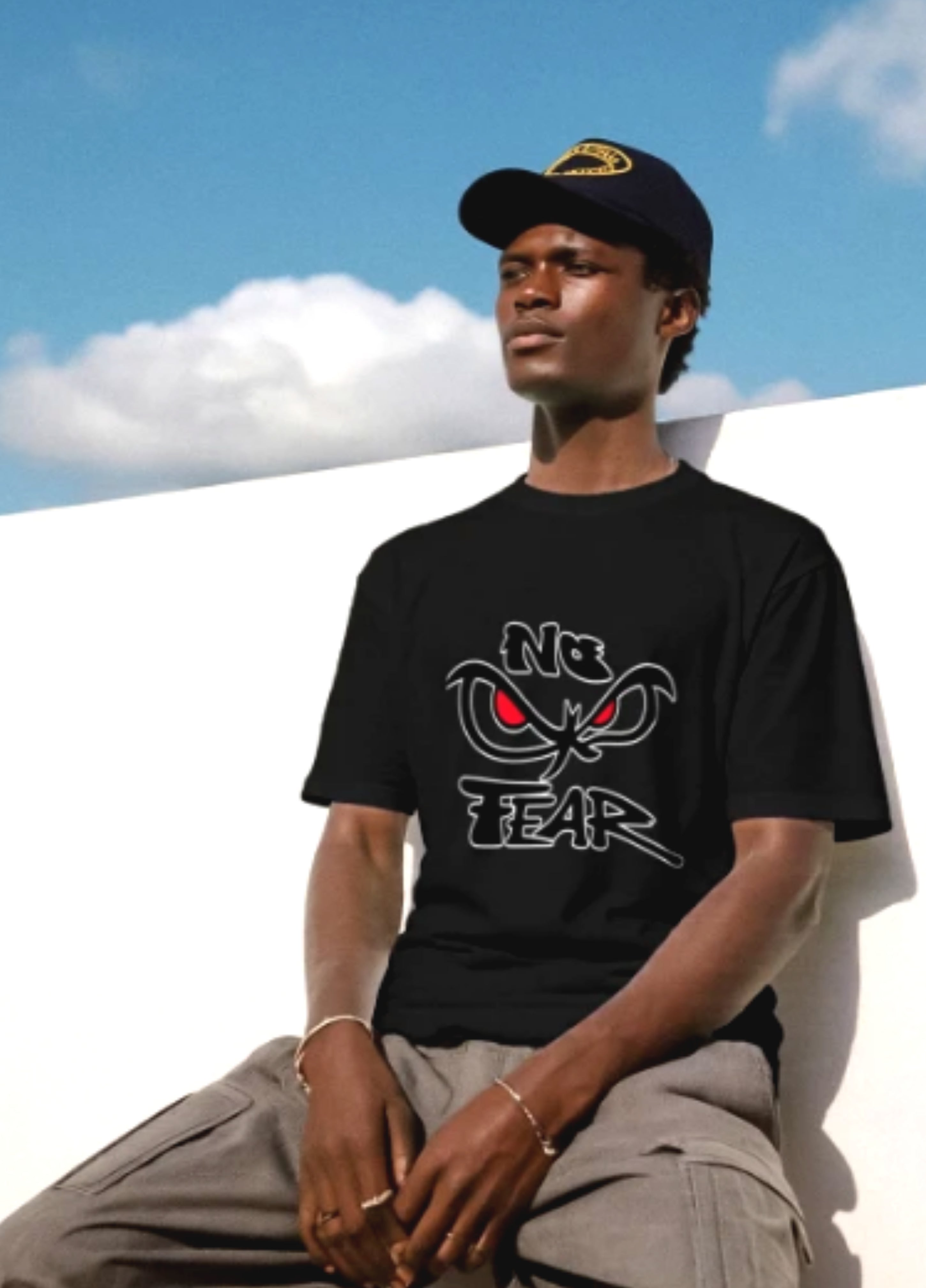 No Fear Graphic Tshirt for Him/ Her